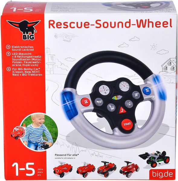 BIG-Rescue-Sound-Wheel, Kinderfahrzeug