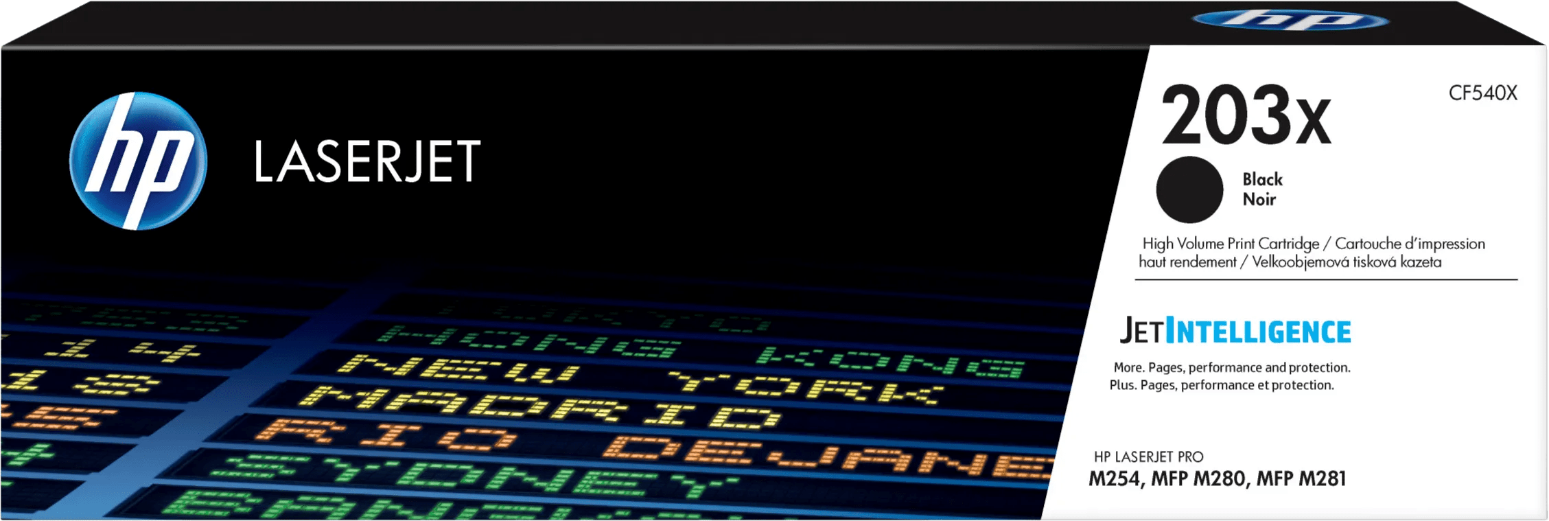 Toner schwarz 203X (CF540X)