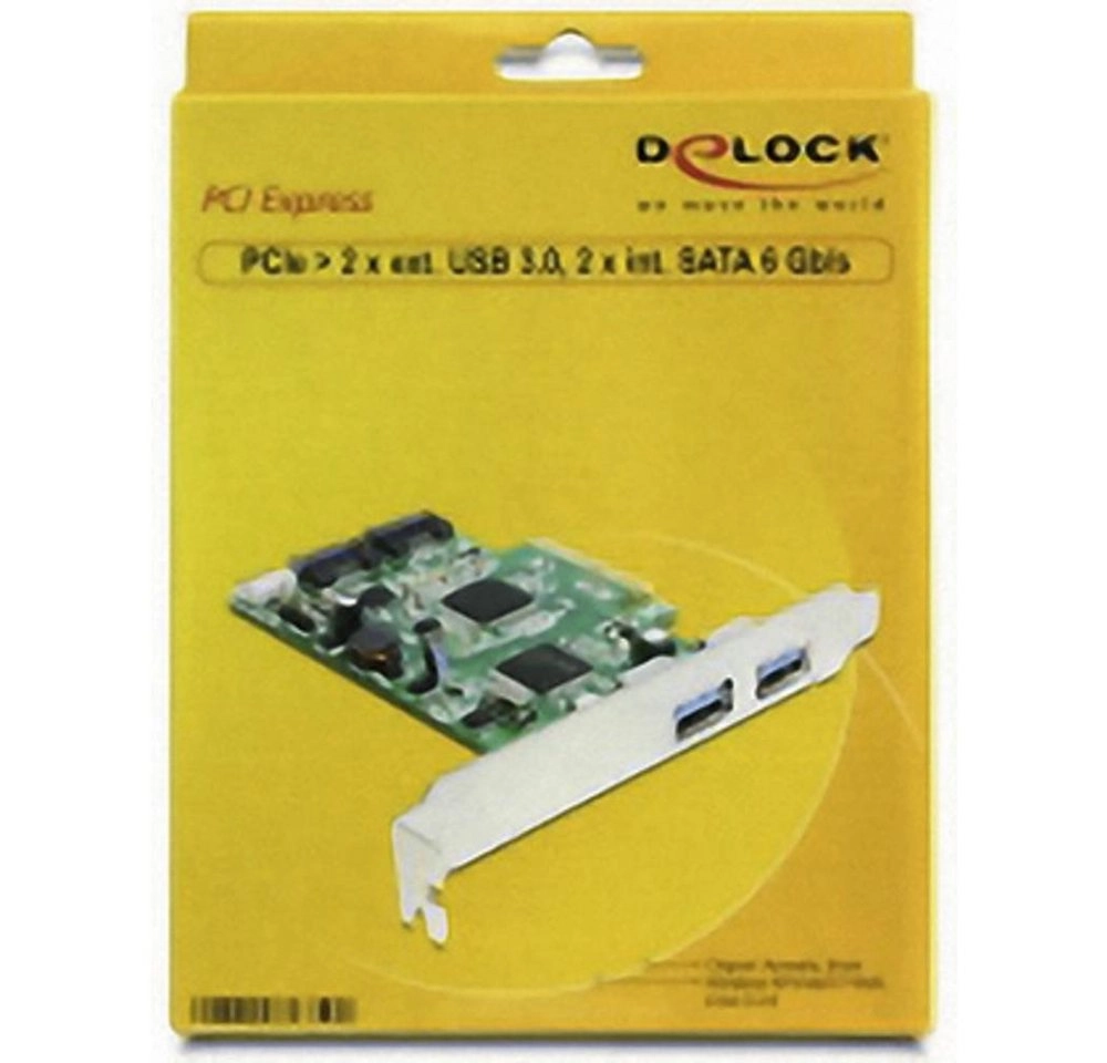 PCI Express Karte > 2x USB 3.0, 2x SATA, Controller