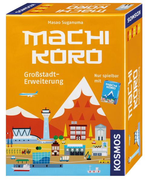 Machi Koro Großstadt Erweiterung, Brettspiel