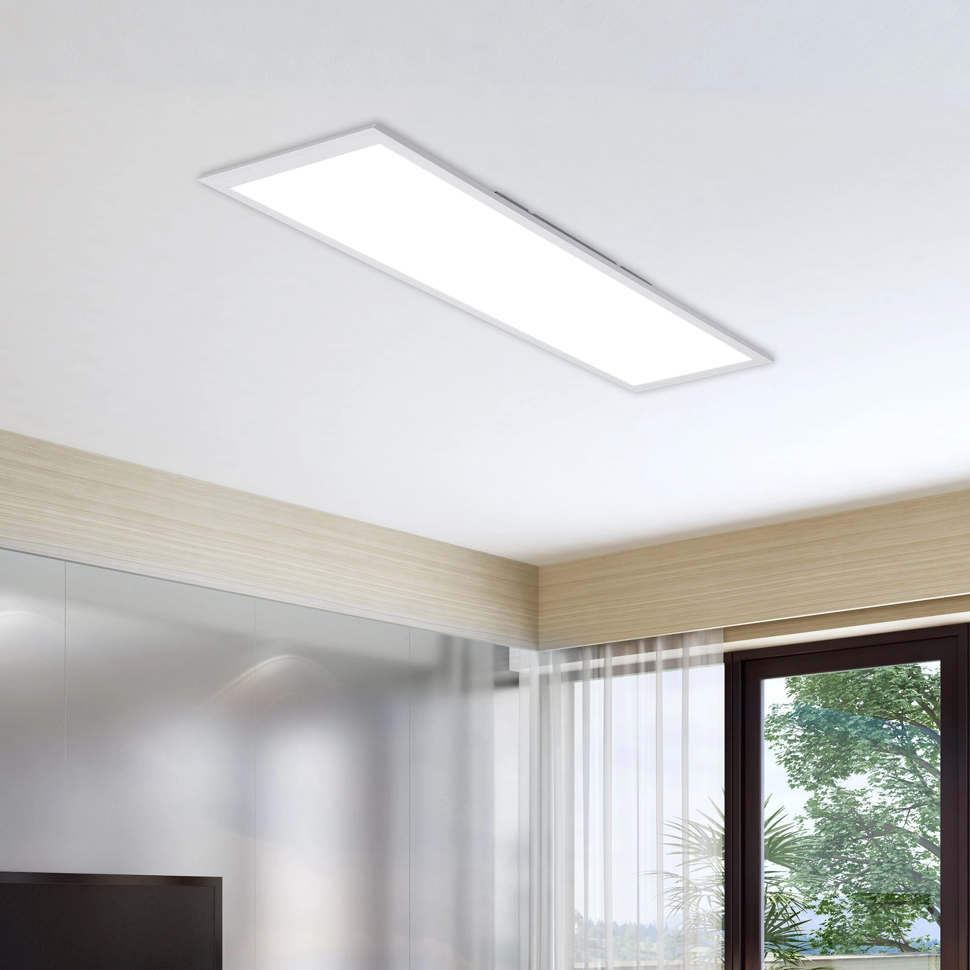 LED Panel, 119,5 cm, 4100 LUMEN, 38 WATT, Weiß