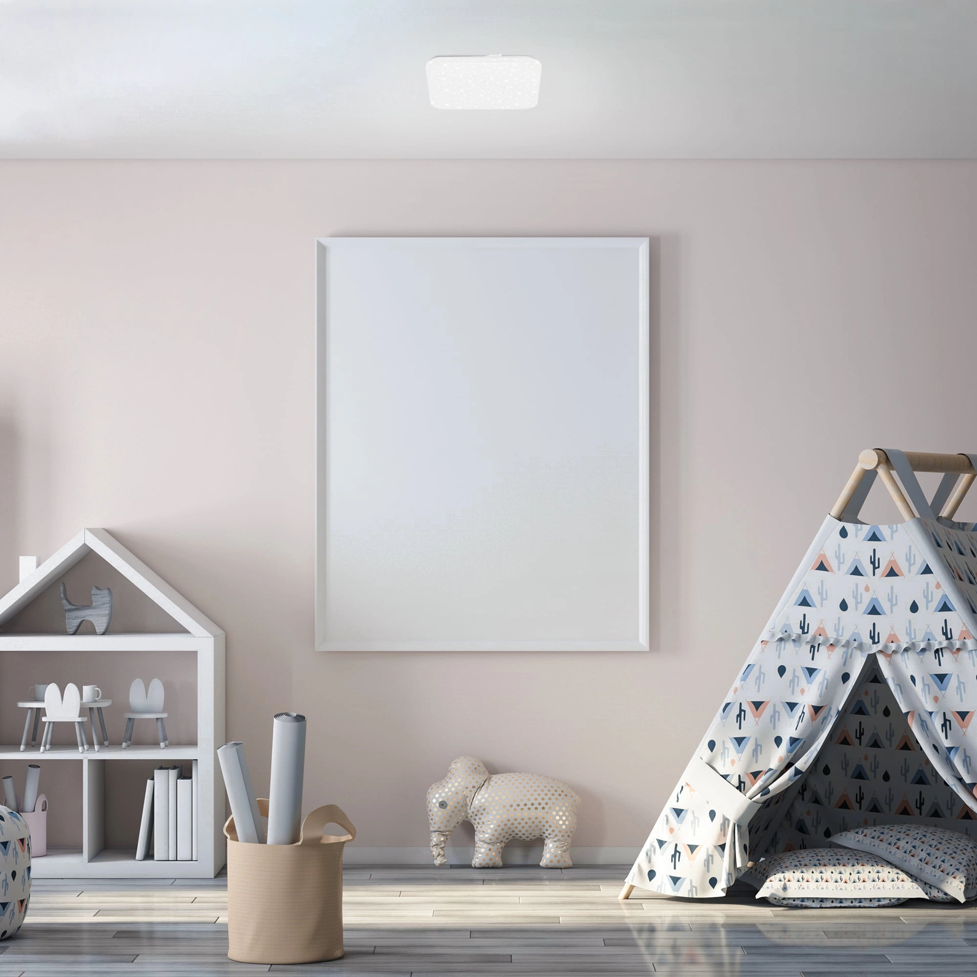 STERNENHIMMEL LED Deckenleuchte, 22 cm, 8 W, Weiß