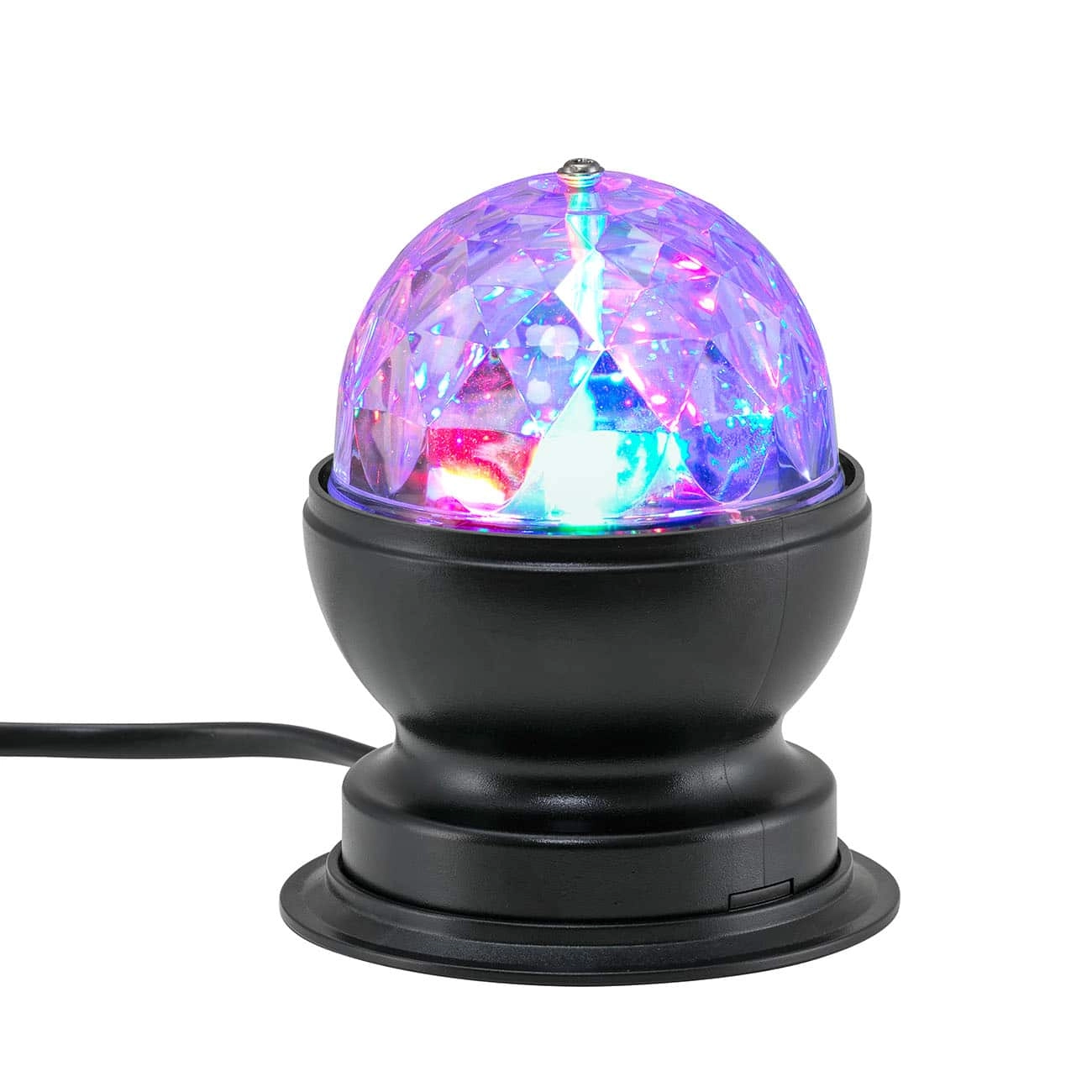 RGB LED Tischleuchte, Ø 8,8 cm, 3 W, Schwarz