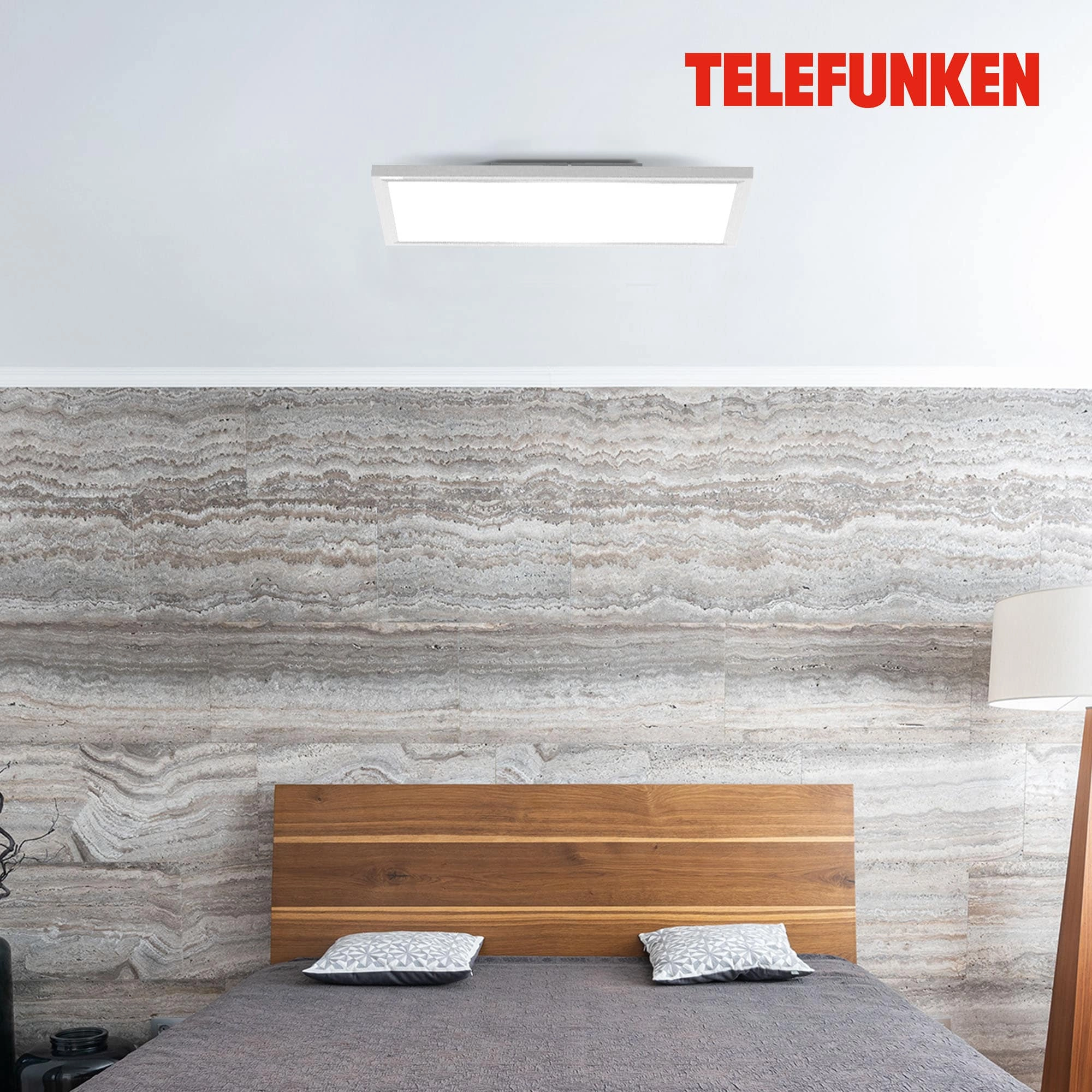 TELEFUNKEN Sensor LED Panel, 59,5 cm, 36 W, Weiß