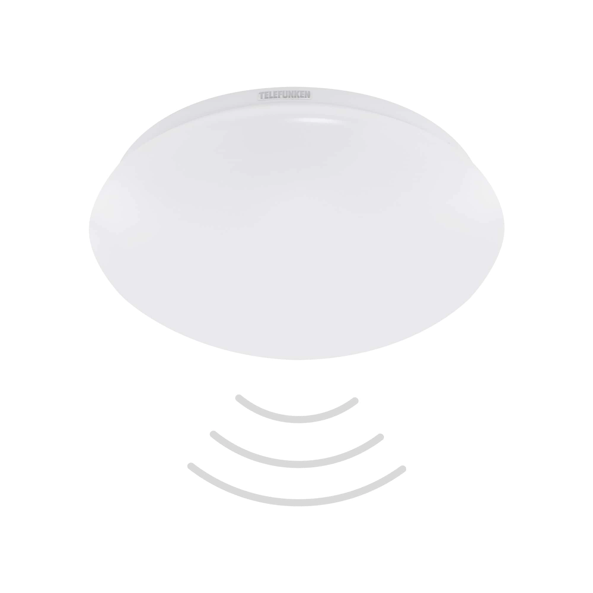 TELEFUNKEN LED Deckenleuchte, Ø 27,8 cm, 15 W, Weiß