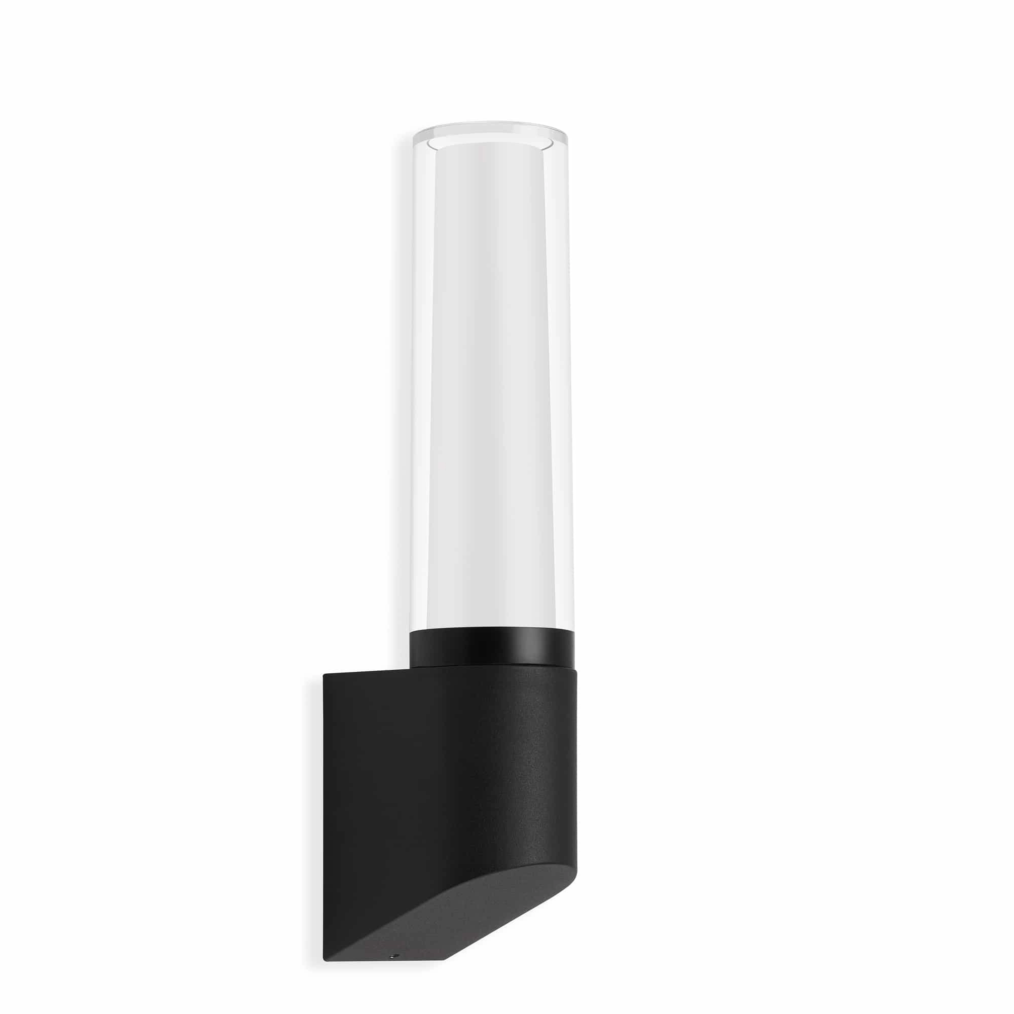 TELEFUNKEN LED Außenwandleuchte, 33,2 cm, 8 W, Schwarz