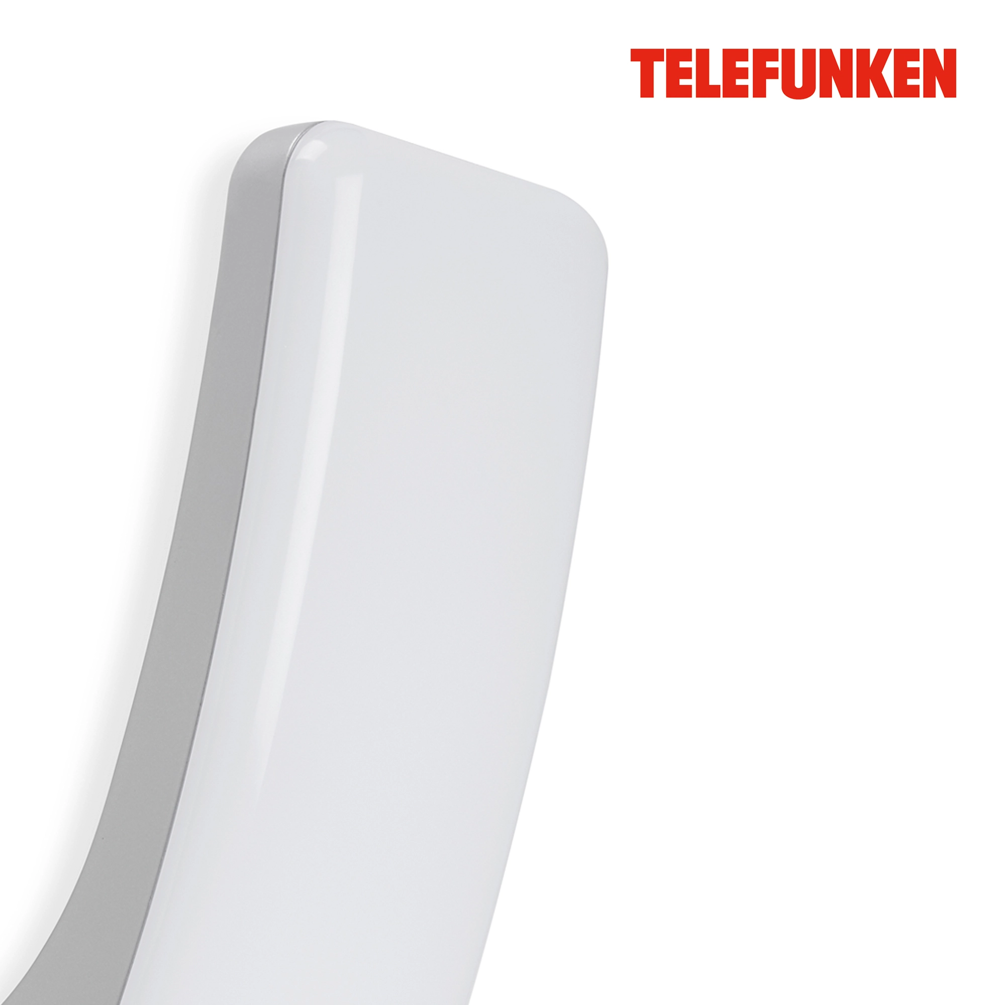 TELEFUNKEN LED Außenwandleuchte, 33,2 cm, 15 W, Silber