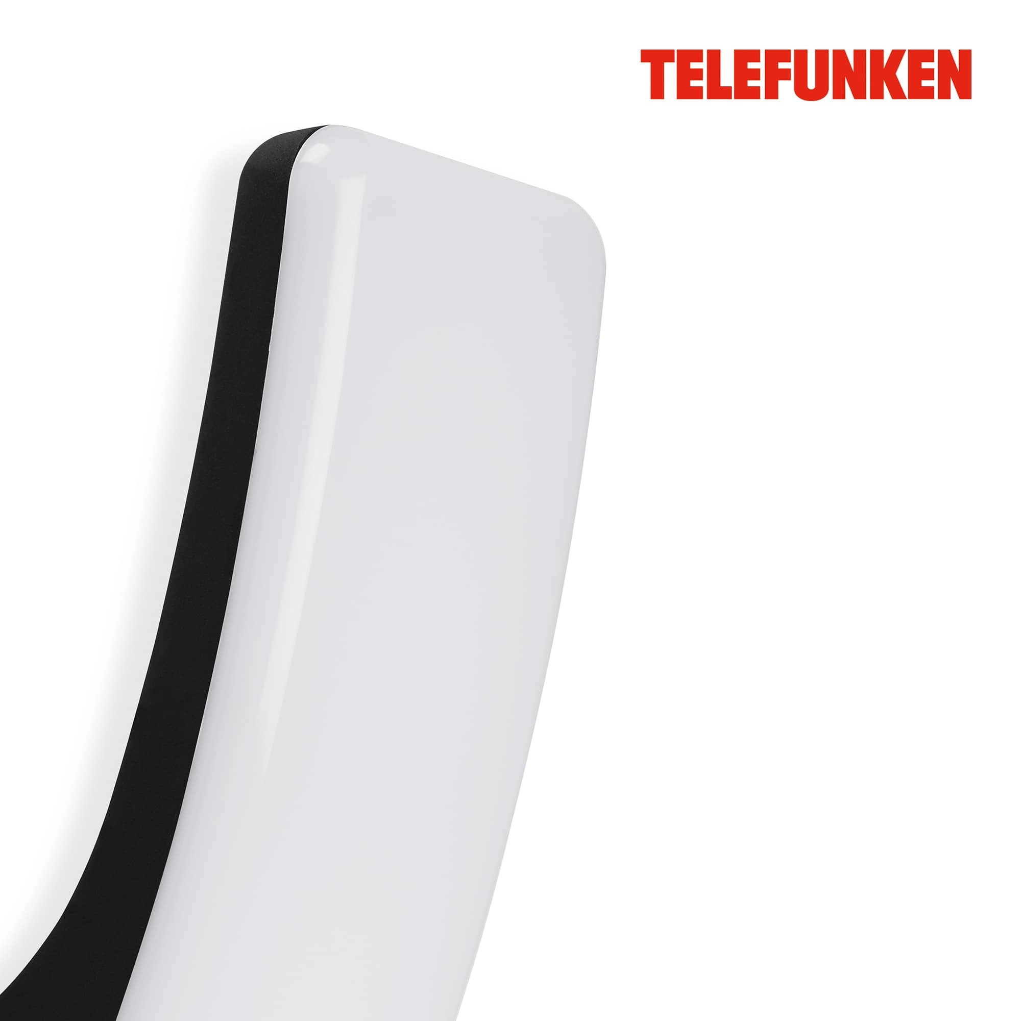 TELEFUNKEN LED Außenwandleuchte, 33,2 cm, 15 W, Schwarz