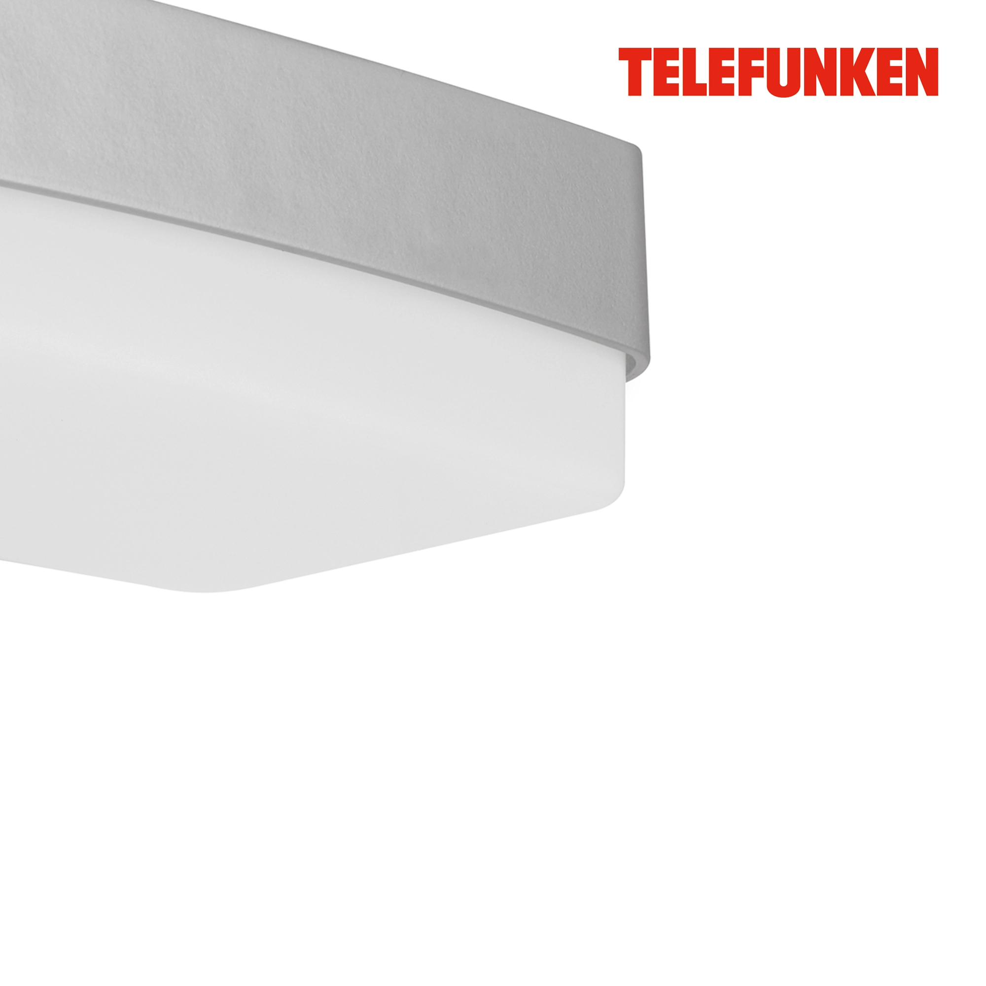 TELEFUNKEN LED Außenwandleuchte, 18,2 cm, 14 W, Silber