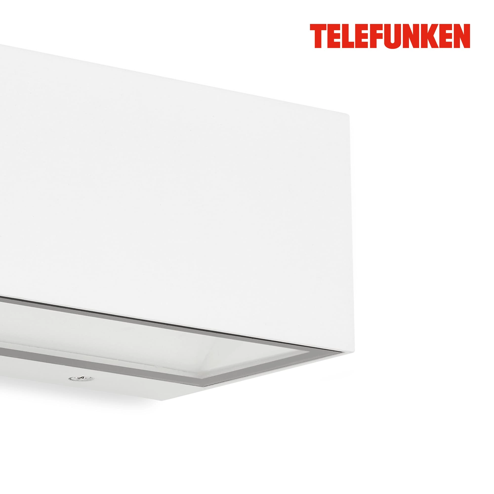 TELEFUNKEN LED Außenwandleuchte, 18,5 cm, 12 W, Weiß