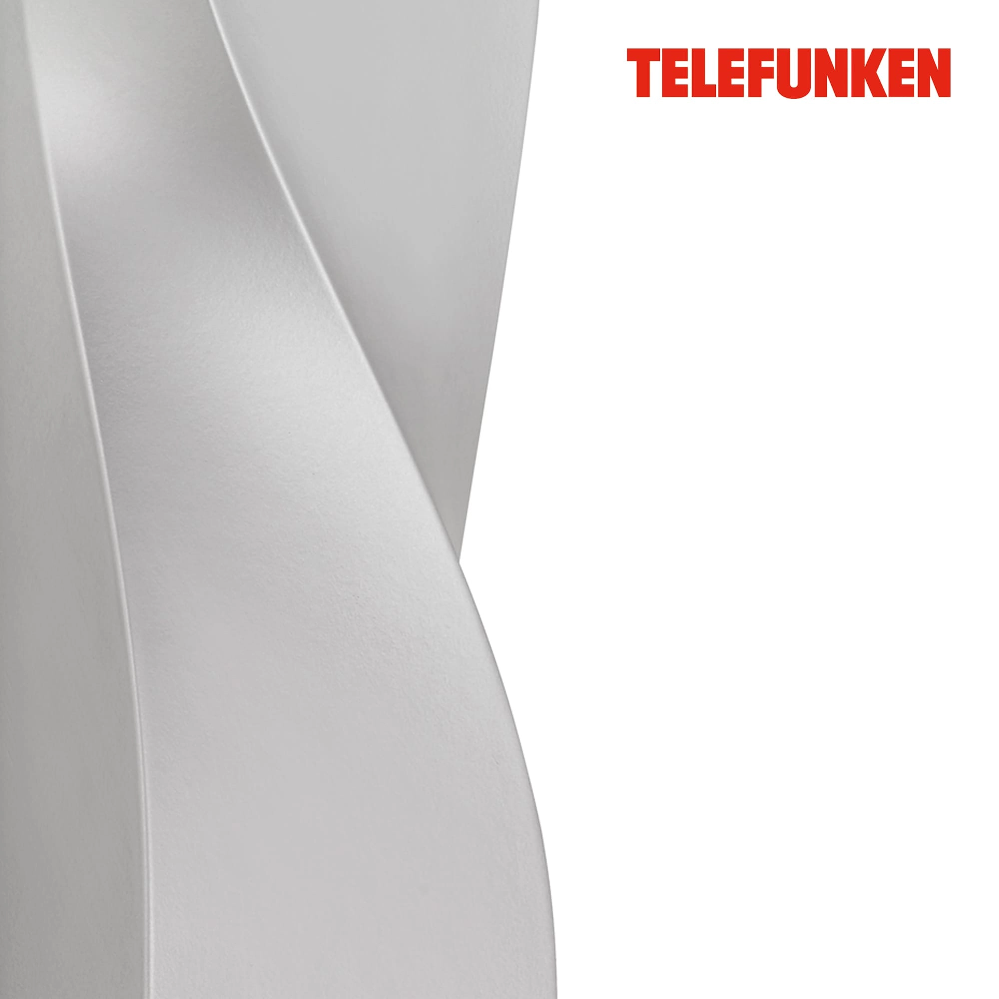 TELEFUNKEN LED Außenwandleuchte, 26 cm, 12 W, Silber