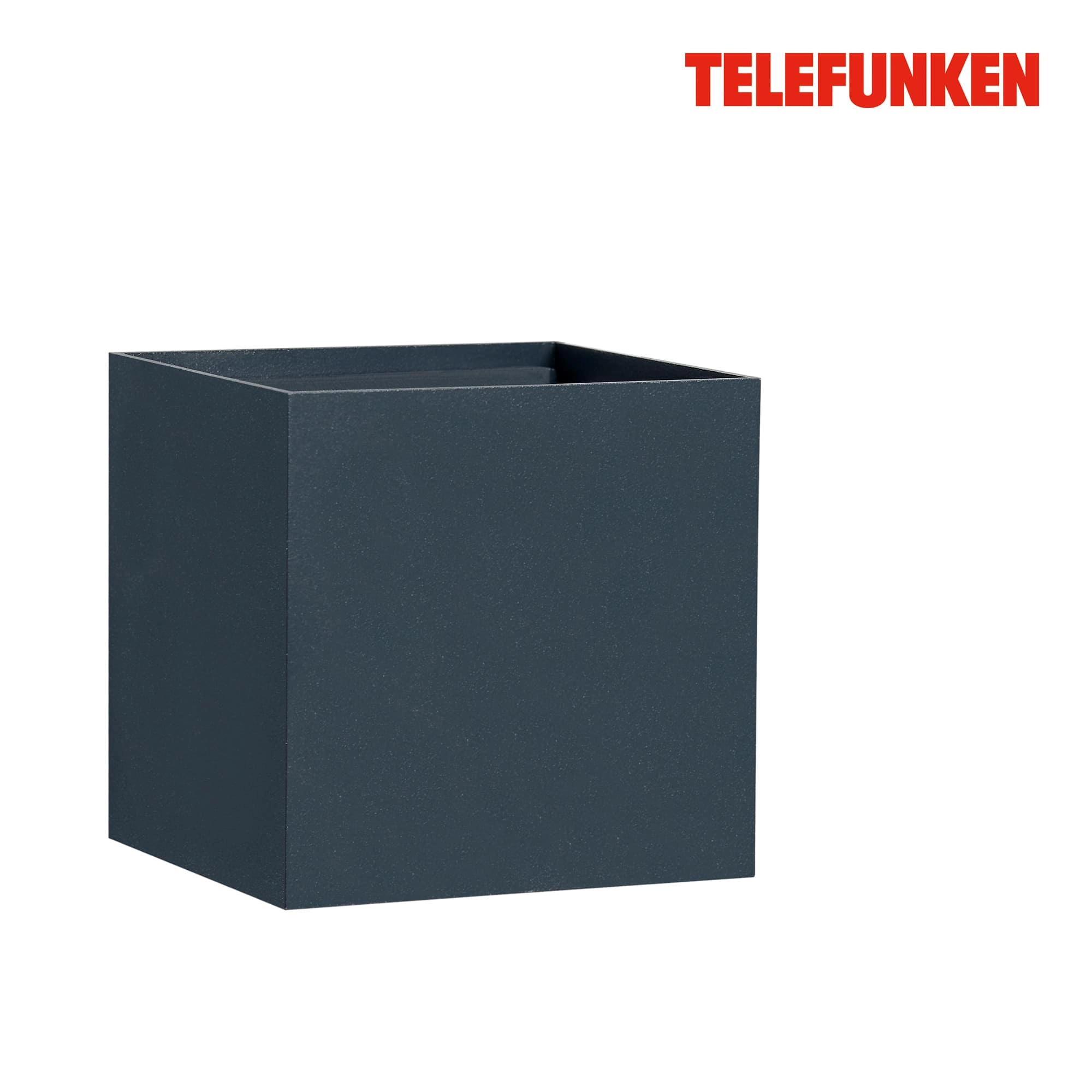 TELEFUNKEN LED Außenwandleuchte, 11 cm, 7 W, Anthrazit