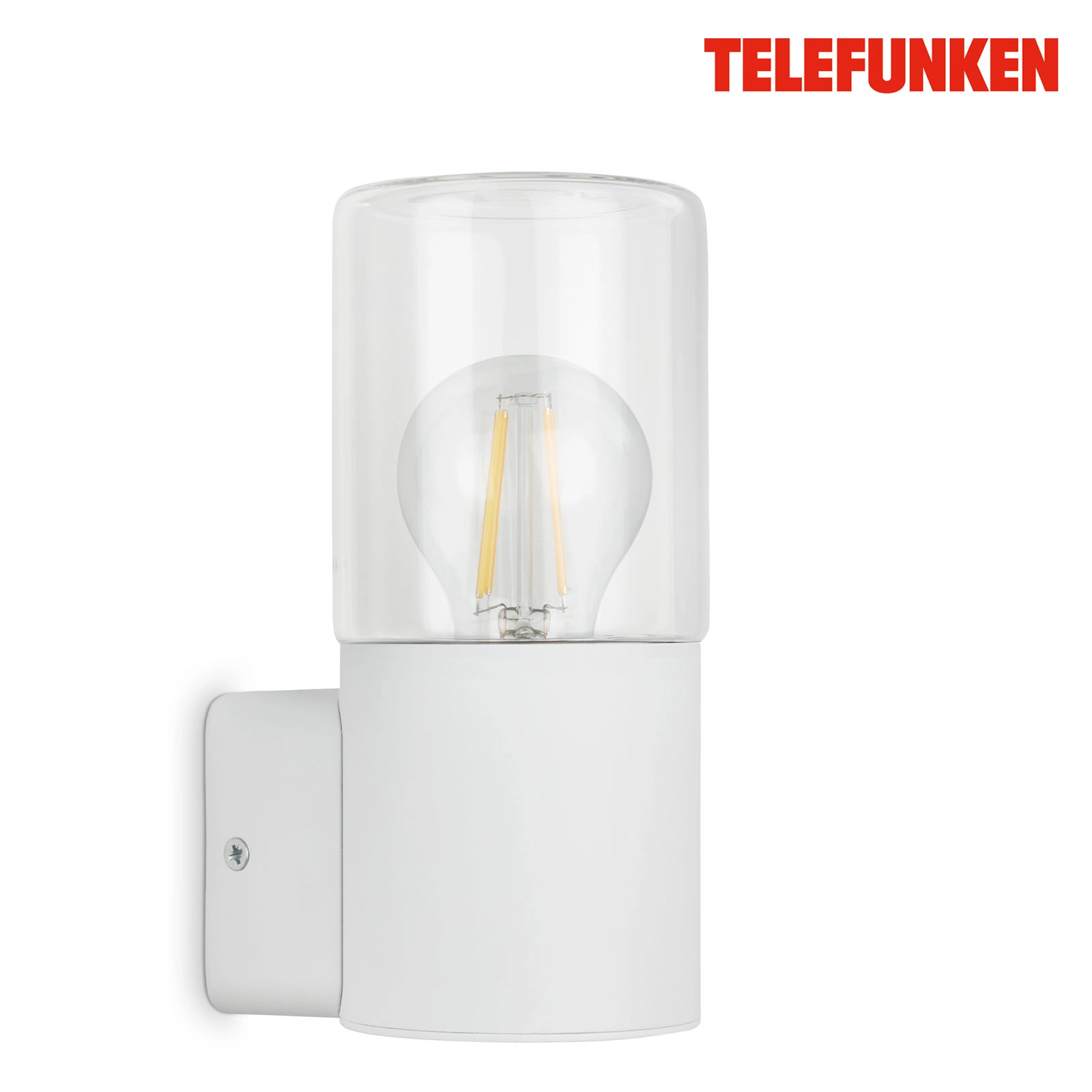 Außenleuchte, weiß, 1xE27 exkl.