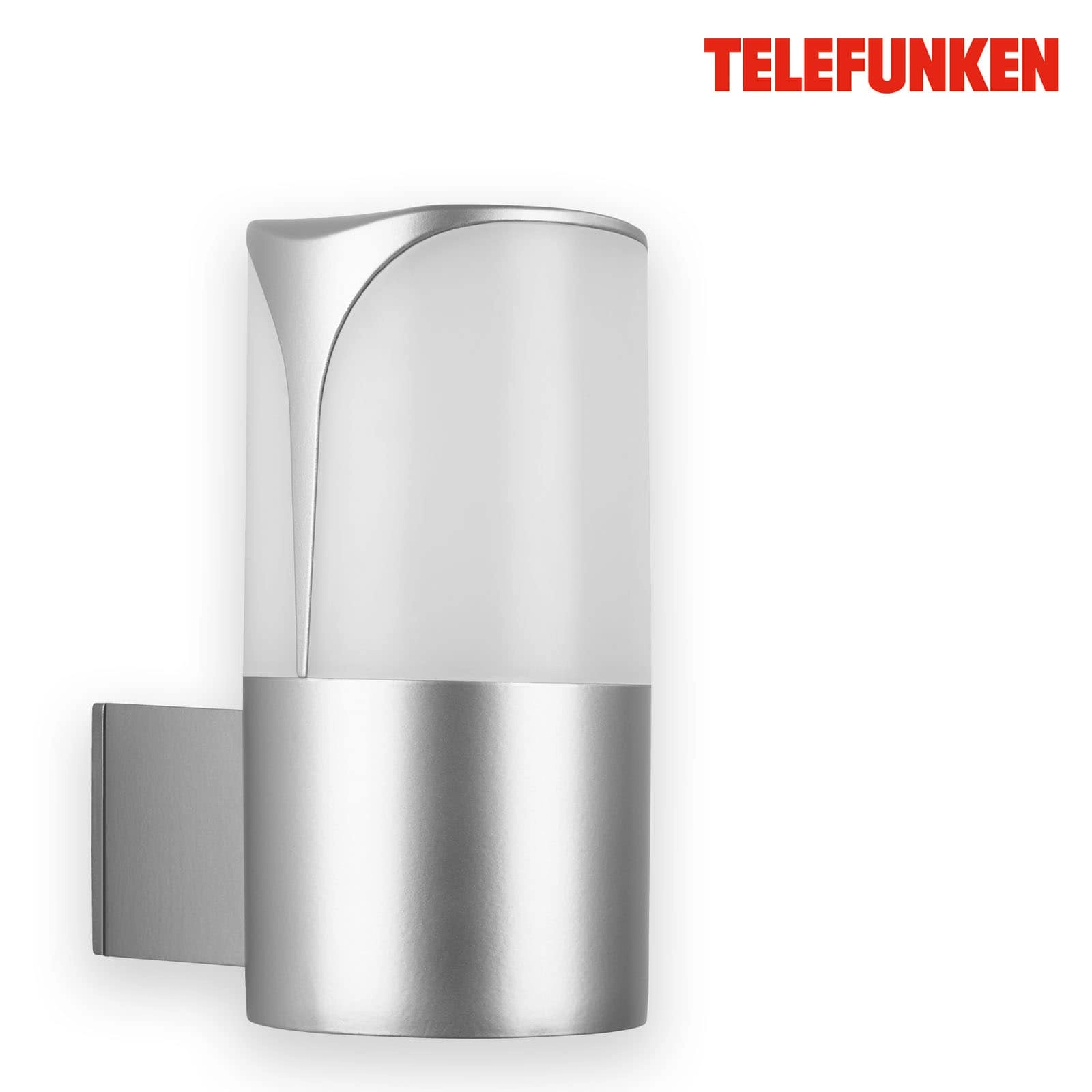 Außenleuchte, silber, 1xE27 exkl.