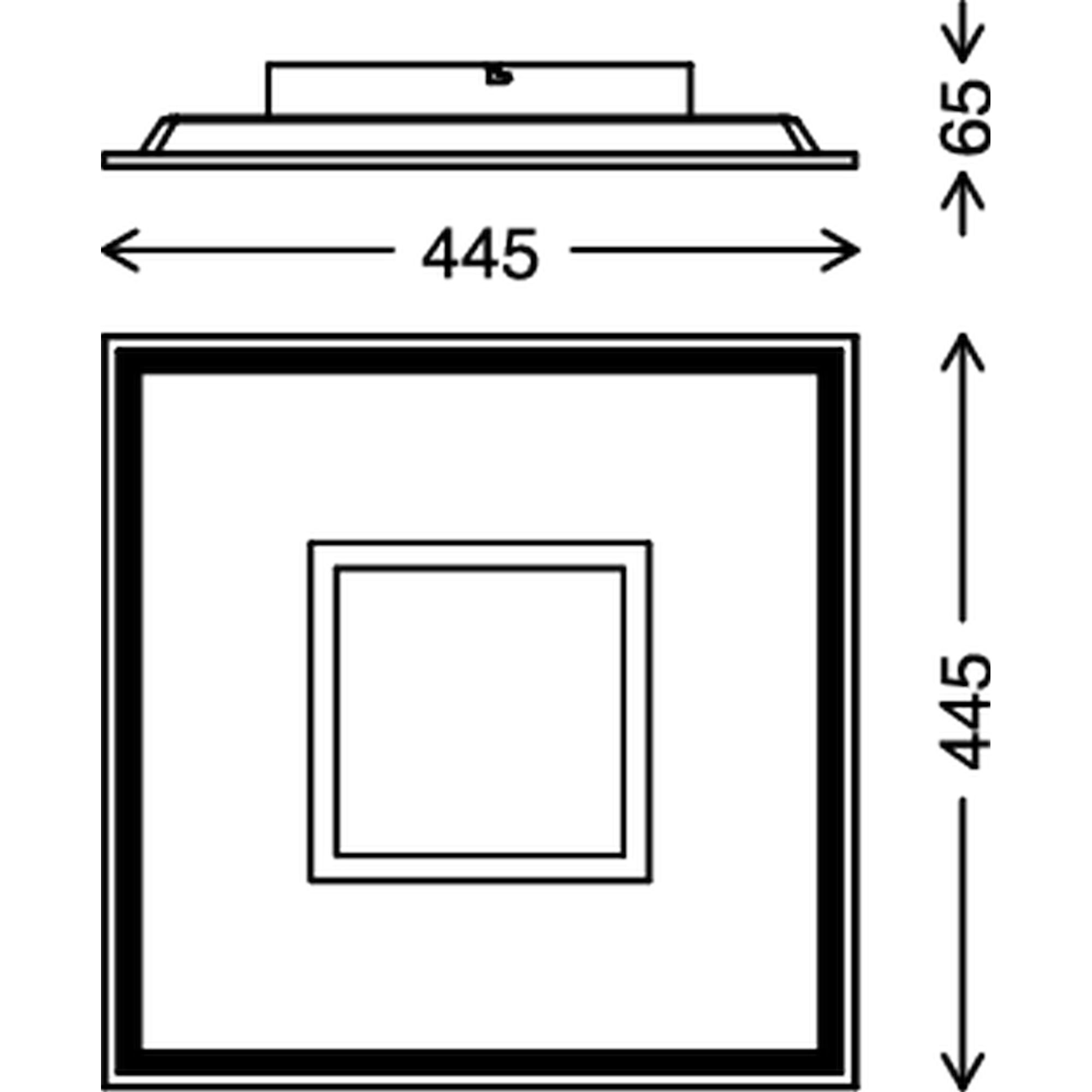 TELEFUNKEN LED Panel, Memory, Fernbedienung, Timer, RGBIC