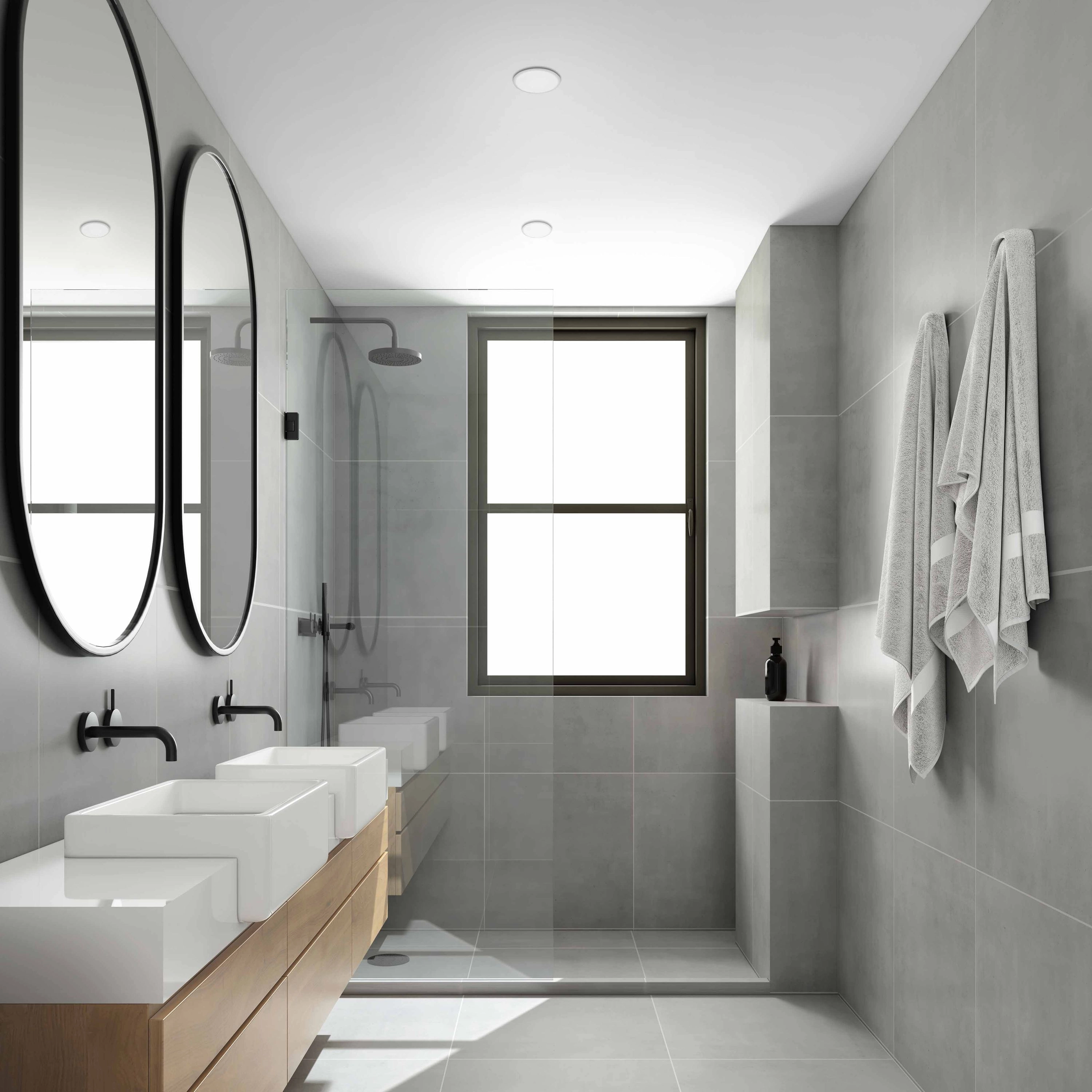 LED Einbauleuchte, Ø 7,5 cm, 3 W, 350 lm, Weiß