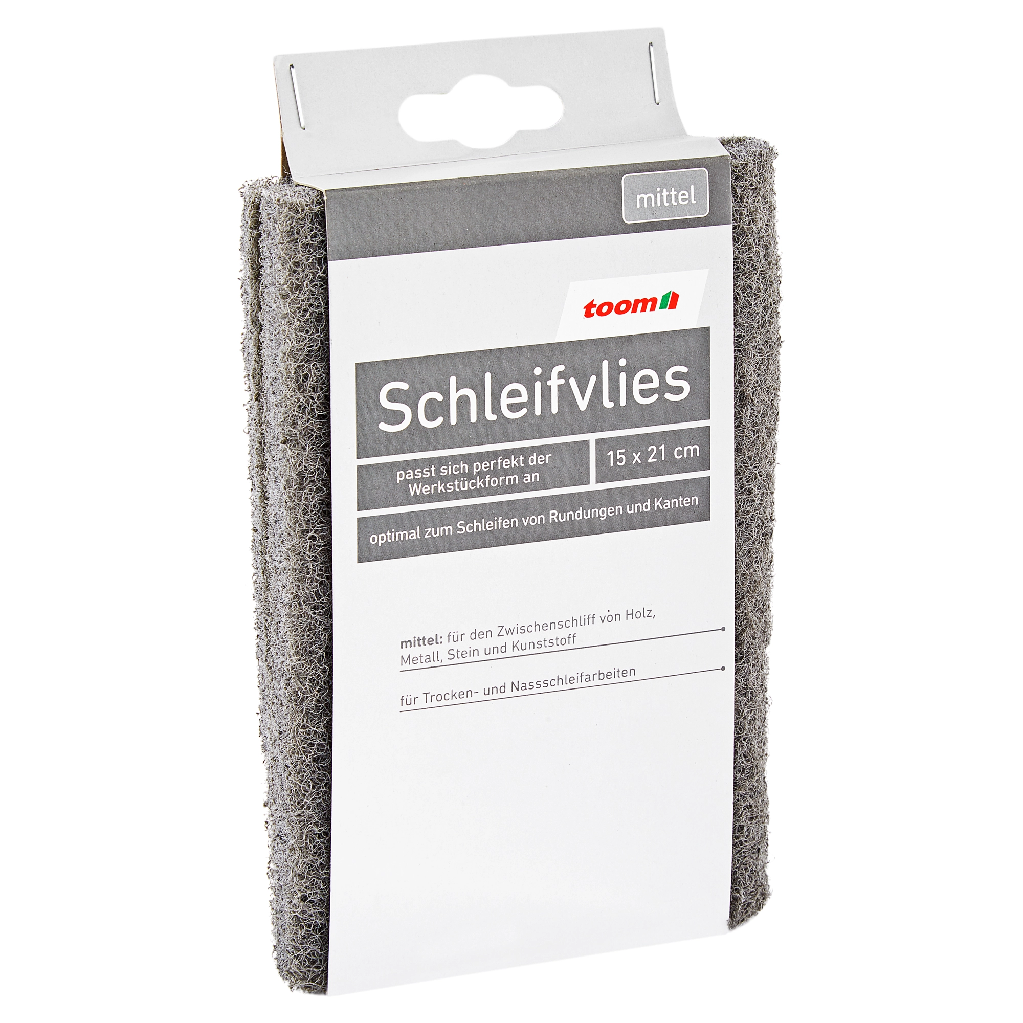 toom Schleifvlies mittlere Körnung 15 x 21 cm