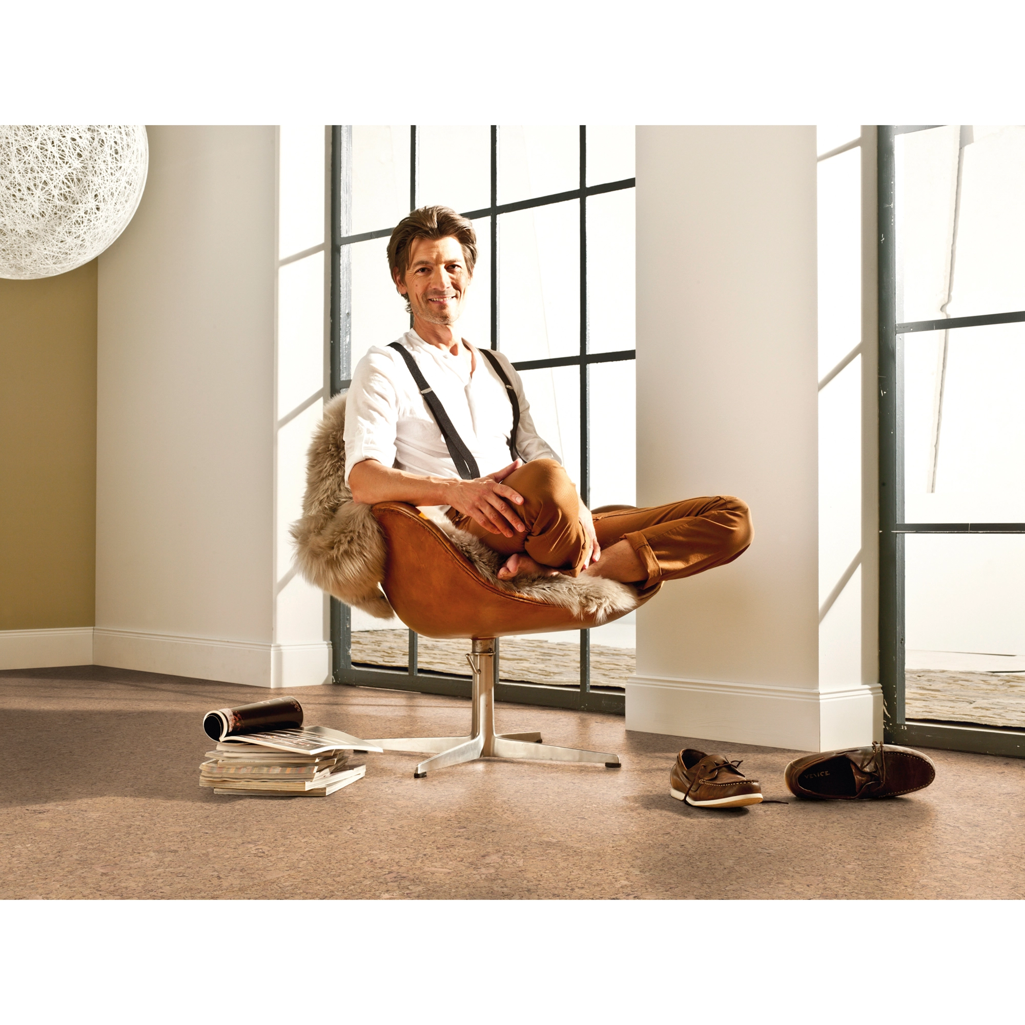 CORKLIFE Korkboden 'Aveiro creme' 10,5 mm