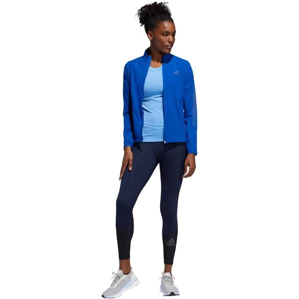 Adidas How We Go Enge Blau Schwarz Strumpfhose Frauen, Größe L