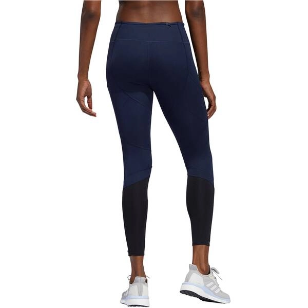 Adidas How We Go Enge Blau Schwarz Strumpfhose Frauen, Größe L