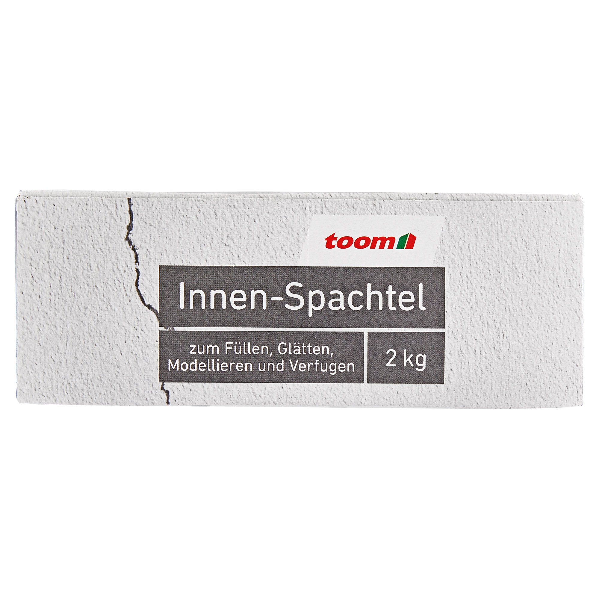 toom Innen-Spachtel Gipsbasis hellgrau 2 kg