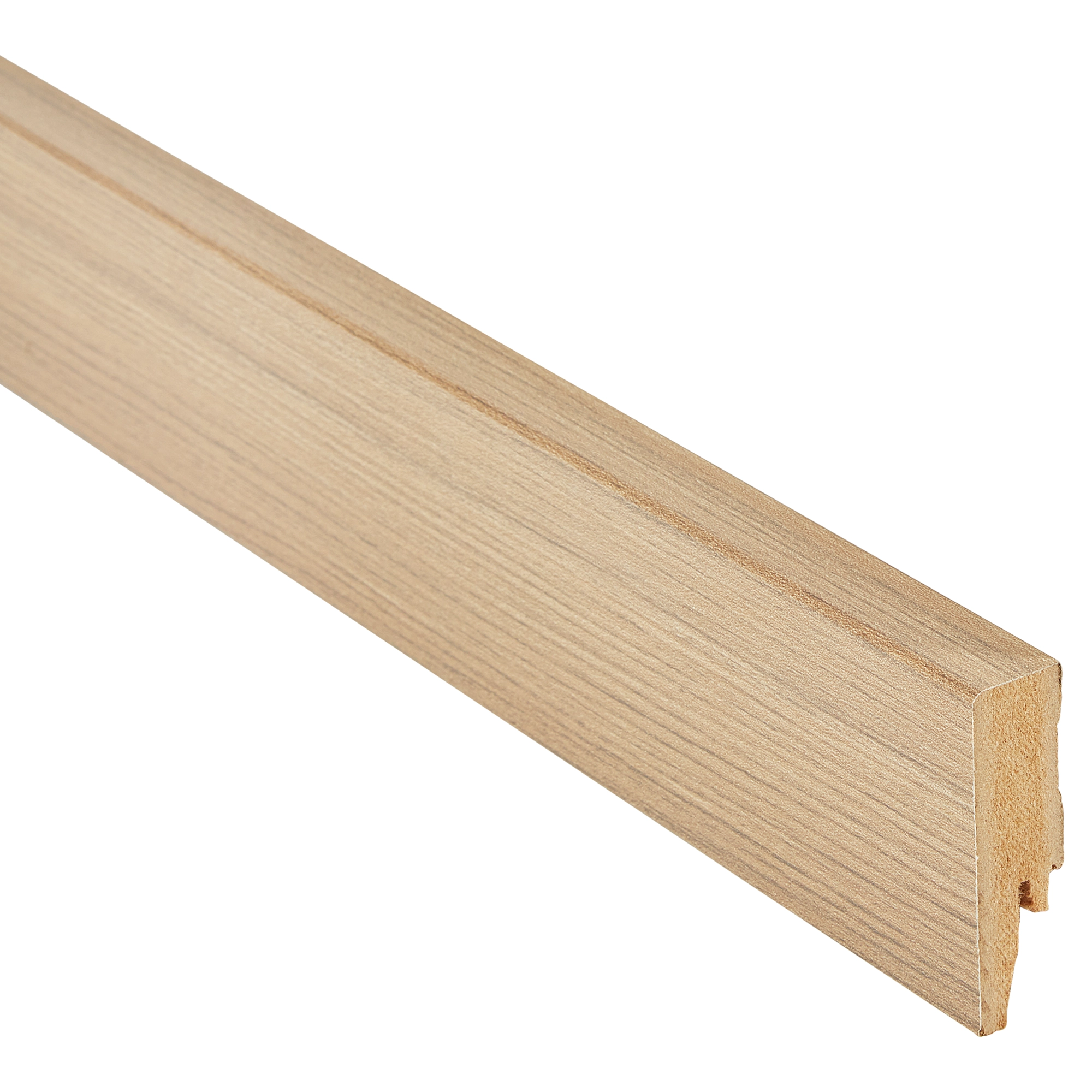 Kosche Clip-Sockelleiste gerade 2400 x 58 x 16 mm Durango Pecan