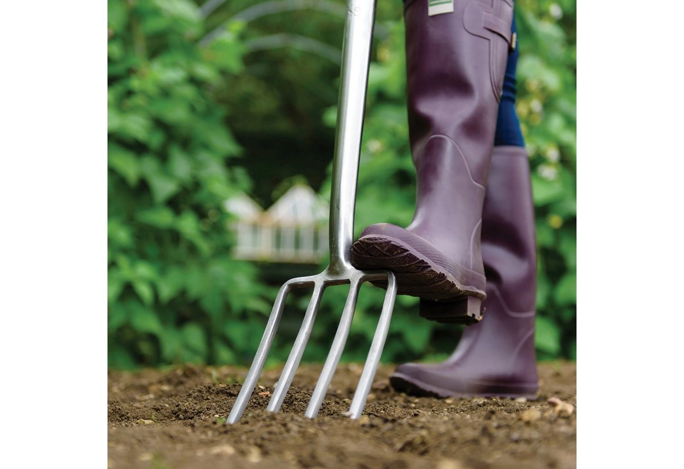 Kent & Stowe Spaten »Beet-Spatengabel«, 14 cm Arbeitsbreite, 4 Zinken