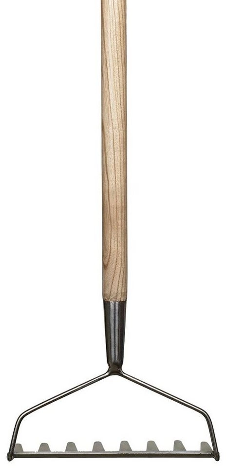 Kent & Stowe Rechen »Kinder Gartenrechen«, mit 85 cm langem Stiel, aus Edelstahl & Escheholz, für Kinder