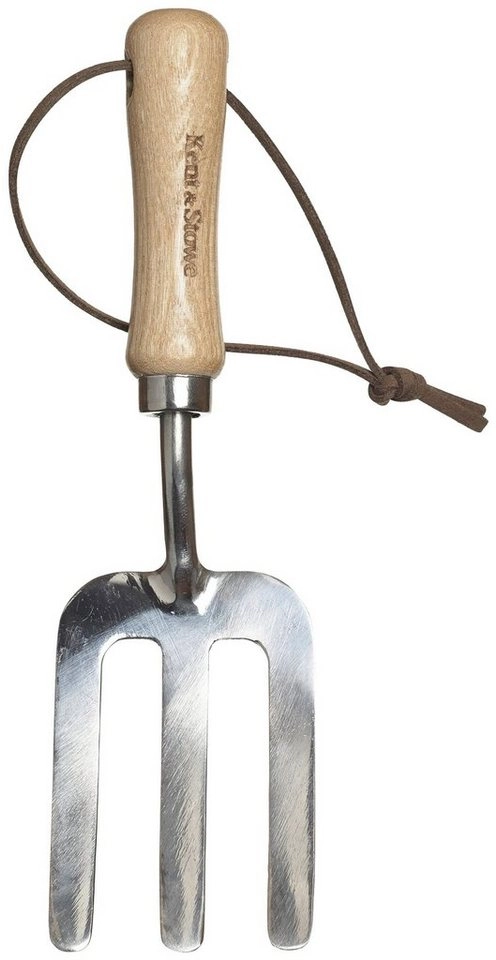 Kent & Stowe Blumengabel »Kinder Handgabel«, aus Edelstahl & Escheholz, für Kinder