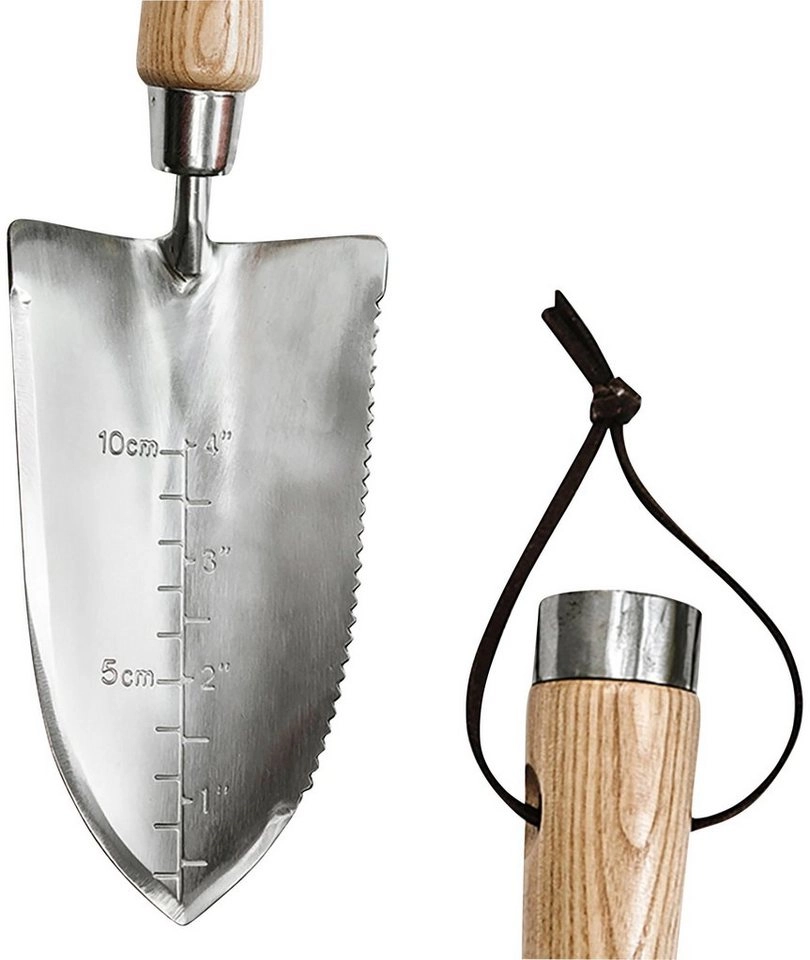 Kent & Stowe Schaufel »Multifunktion«, mit gezackter Kante, 9 cm Arbeitsbreite