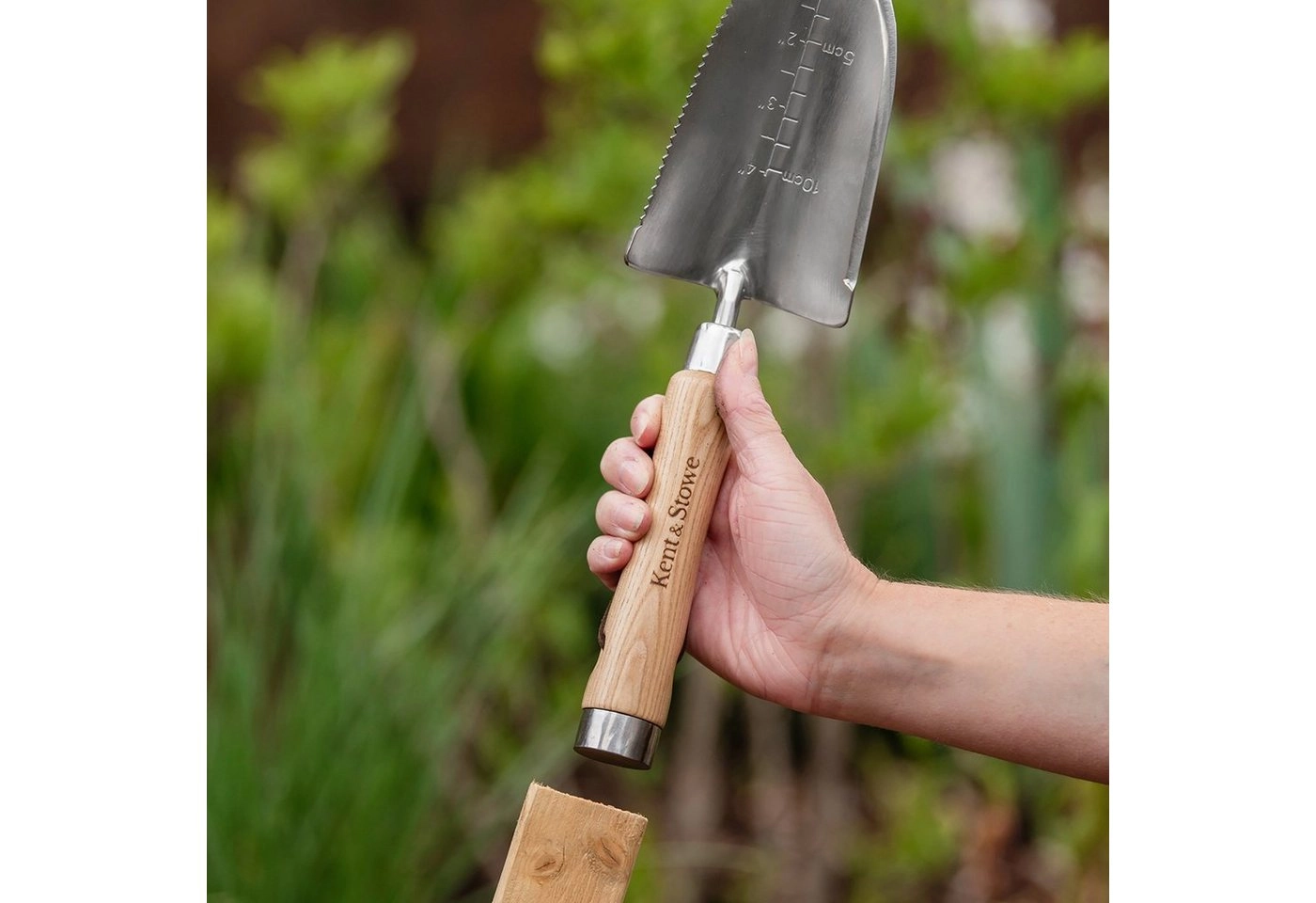 Kent & Stowe Schaufel »Multifunktion«, mit gezackter Kante, 9 cm Arbeitsbreite