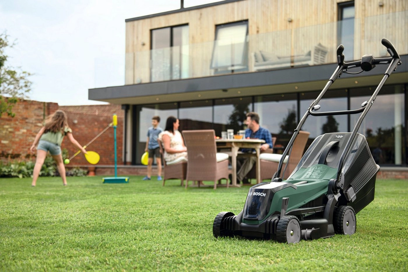 Bosch Home & Garden Akkurasenmäher »EasyRotak 36-550«, 37 cm Schnittbreite, ohne Akku und Ladegerät