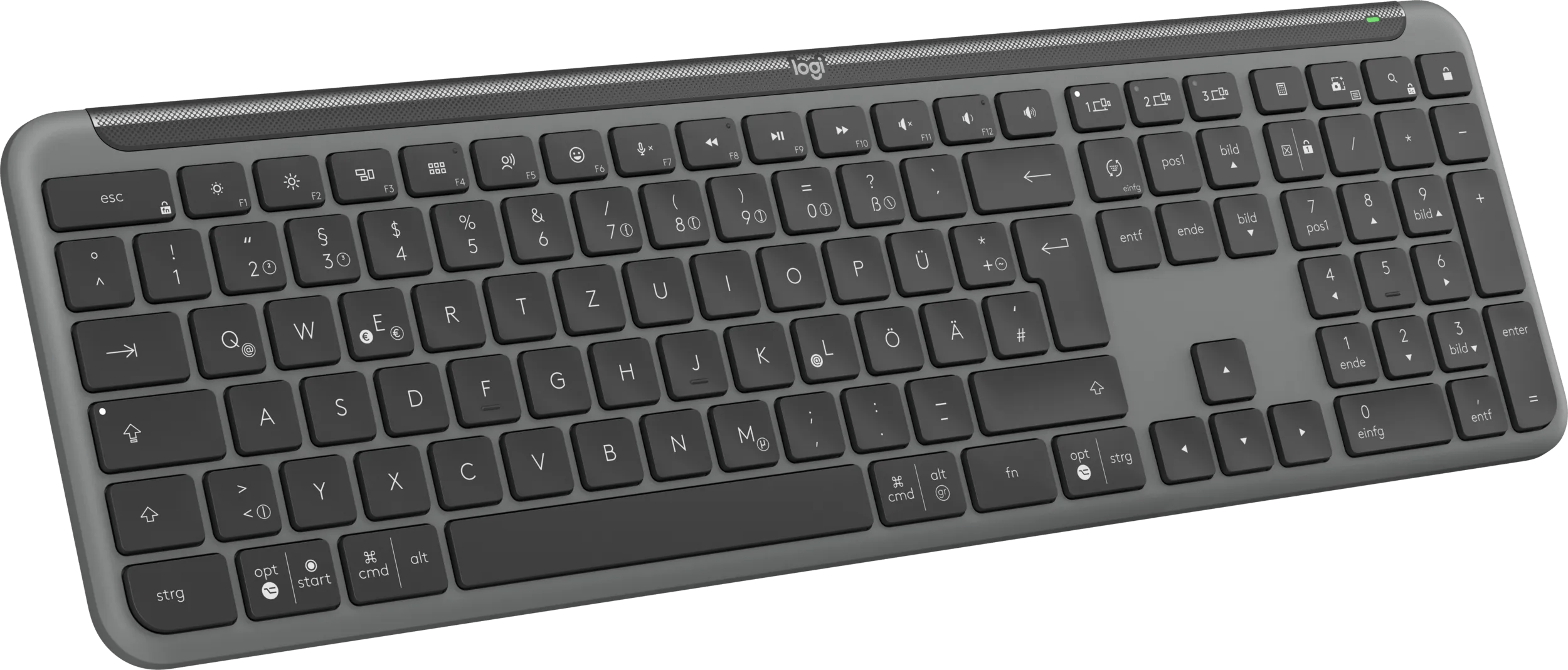Signature Slim Wireless K950, Grafit Tastatur