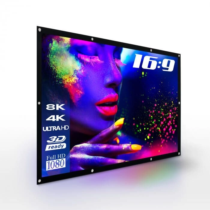 eSmart SPANMI Spann Leinwand 186 x 105 cm (84") 16:9