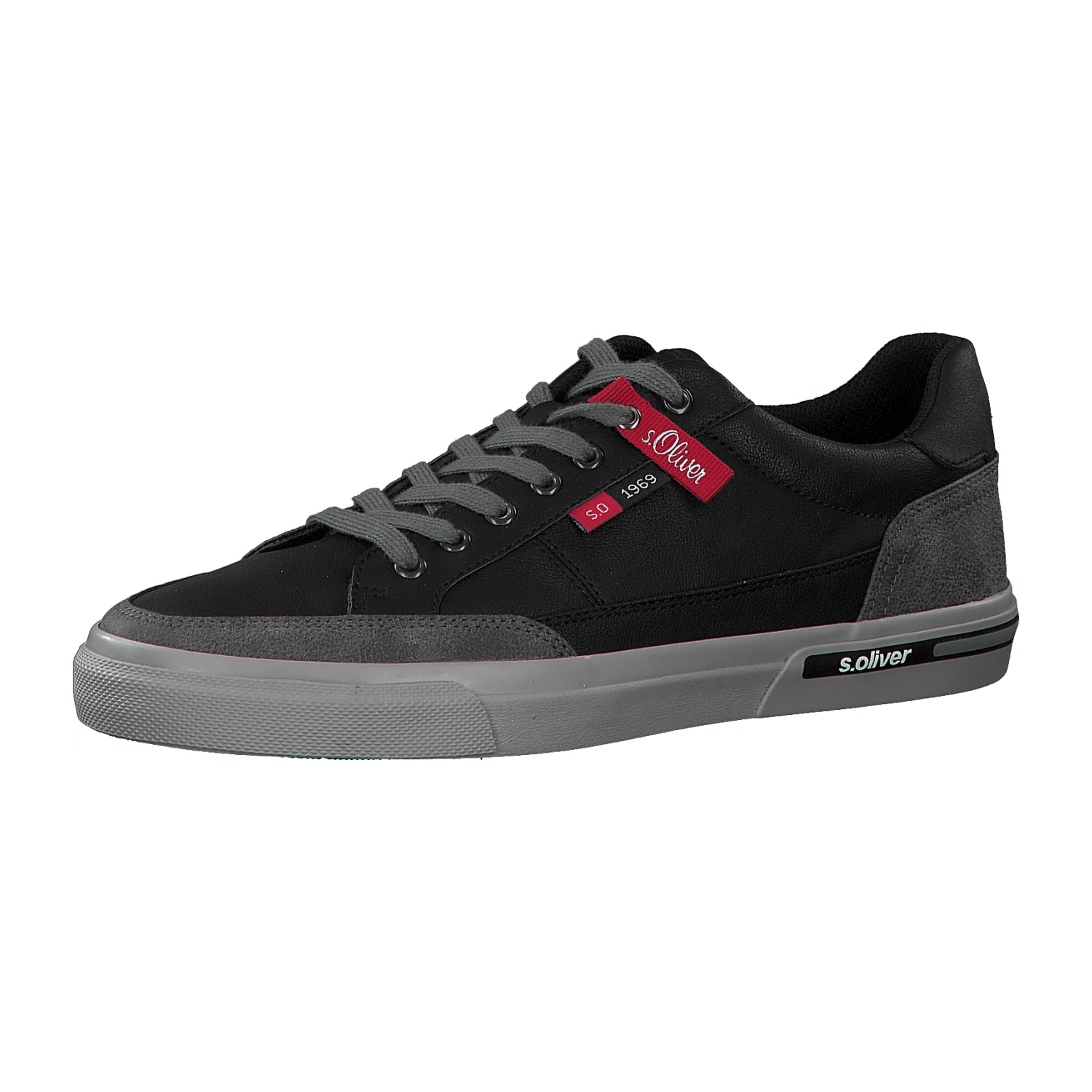 s.Oliver shoe.com He.-Schnürer 5-5-13609-35/098 BLACK COMB HW 20/21 für Herren, schwarz, Gr. 41 EU