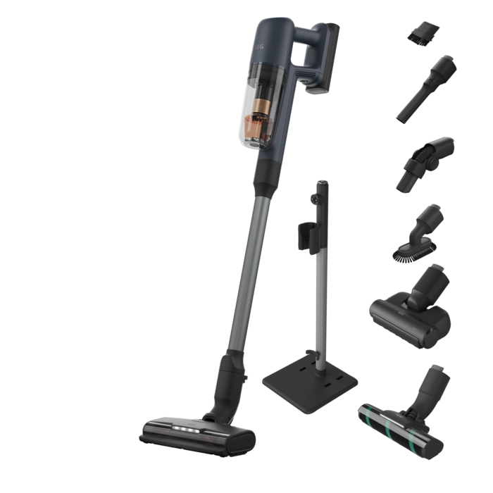 AEG ULTIMATE 7000 Akku-Staubsauger kabellos / Akkulaufzeit bis zu 50 Minuten / Farbe: Denim Blue AP71A142XN