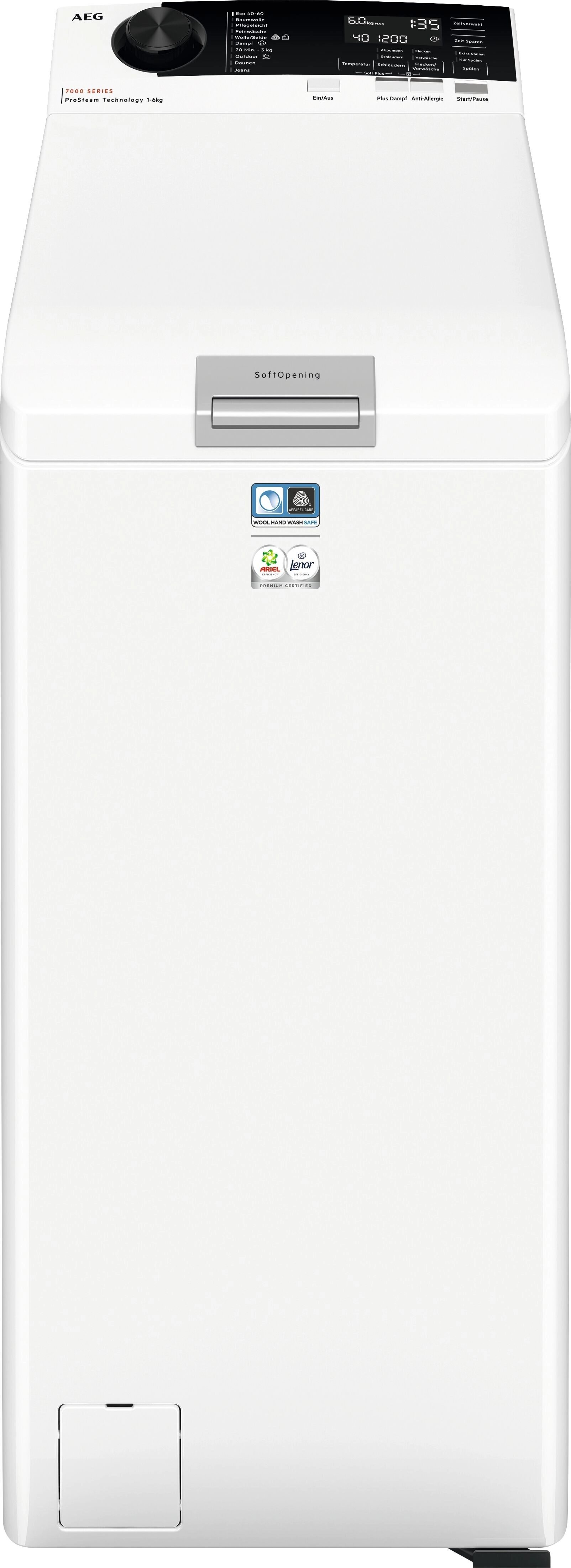 AEG 7000 ProSteam® / 6 kg / Testsieger der Stiftung Warentest LTR7A70260