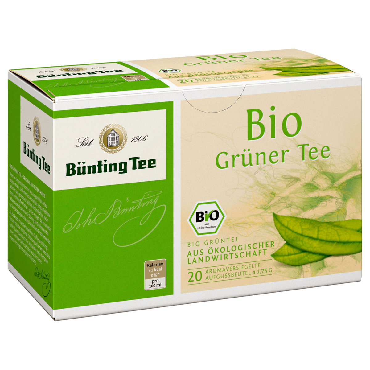 Bünting Tee Bio Grüner Tee