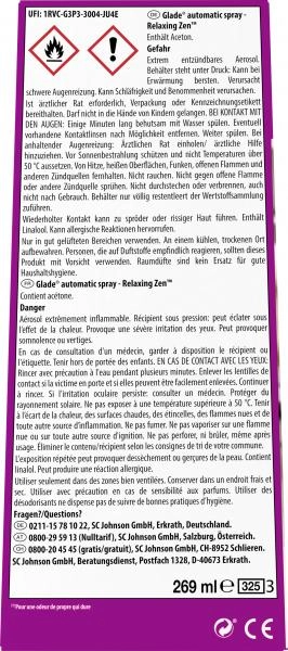 Glade Automatic Spray Relaxing Zen