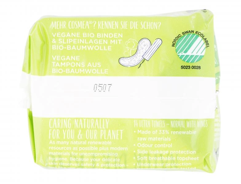 Cosmea Ultra Binden Normal mit Flügeln ohne Duft