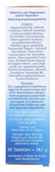 Doppelherz aktiv Magnesium 400 + B1 + B6 + B12 + Folsäure