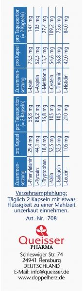 Doppelherz aktiv Aminosäuren Vital