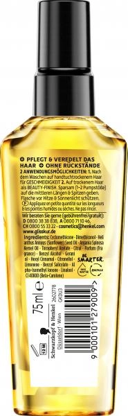 Schwarzkopf Gliss Kur Tägliches Öl-Elixier