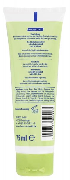 Vitawohl Urea Fußbalsam 10% Urea