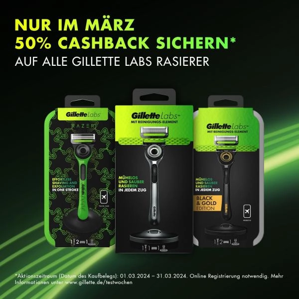 Gillette Labs Rasierer Herren