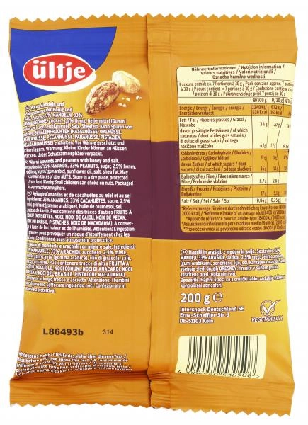 Ültje Mandeln & Erdnüsse Honig und Salz