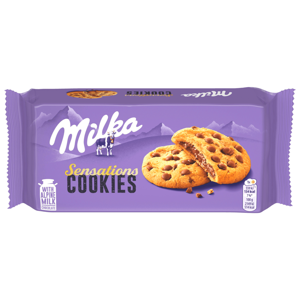 Milka Cookie Sensations Choco innen soft