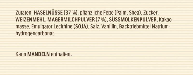 Giotto Haselnuss Mini-Stangen