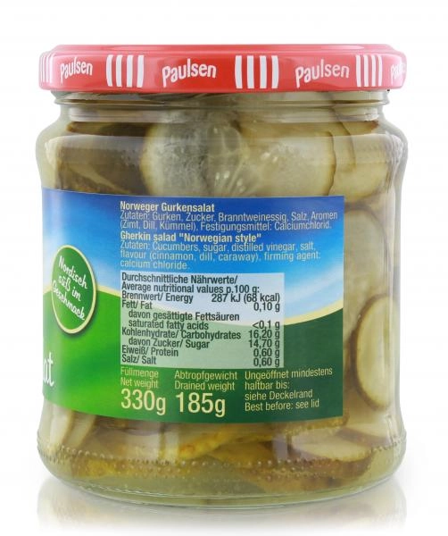 Paulsen Norweger Gurkensalat