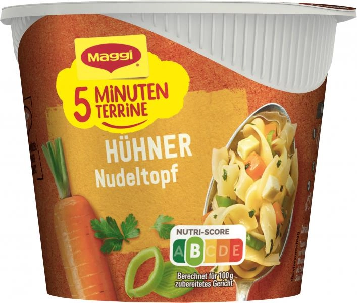 Maggi 5 Minuten Terrine Hühner Nudeltopf